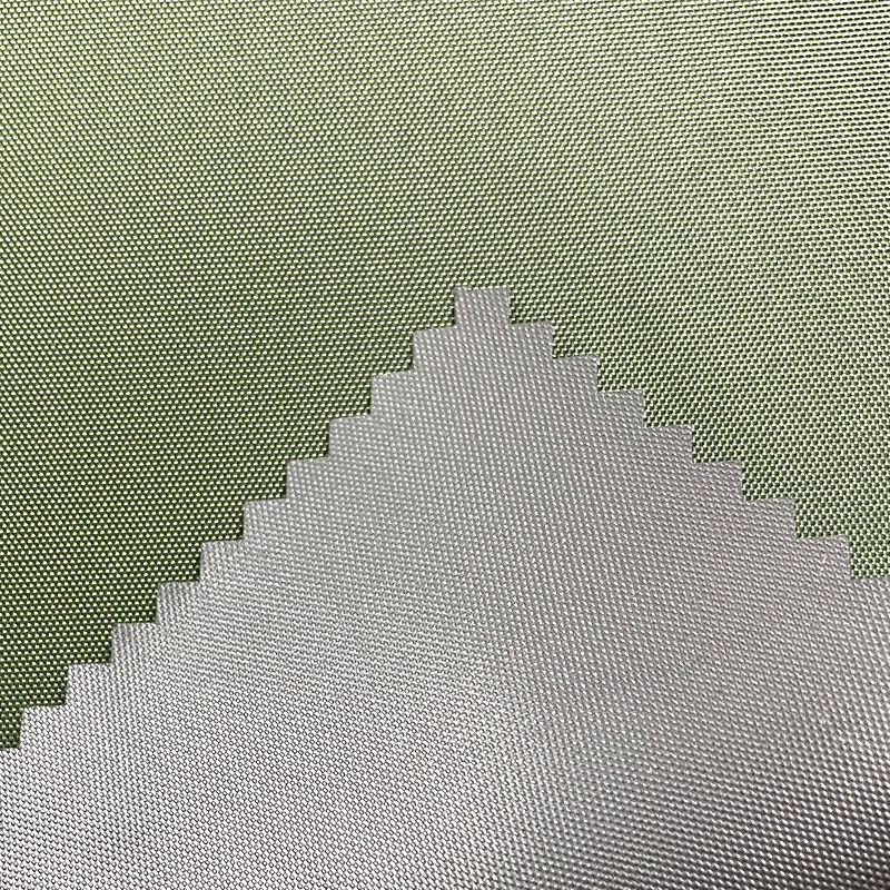Tessuto per tende in poliestere con rivestimento nero Fabric