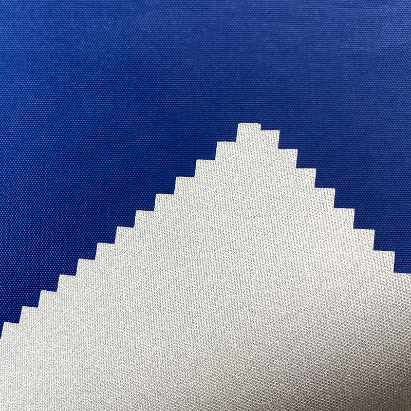 Tessuto per tende in poliestere con rivestimento argento Fabric